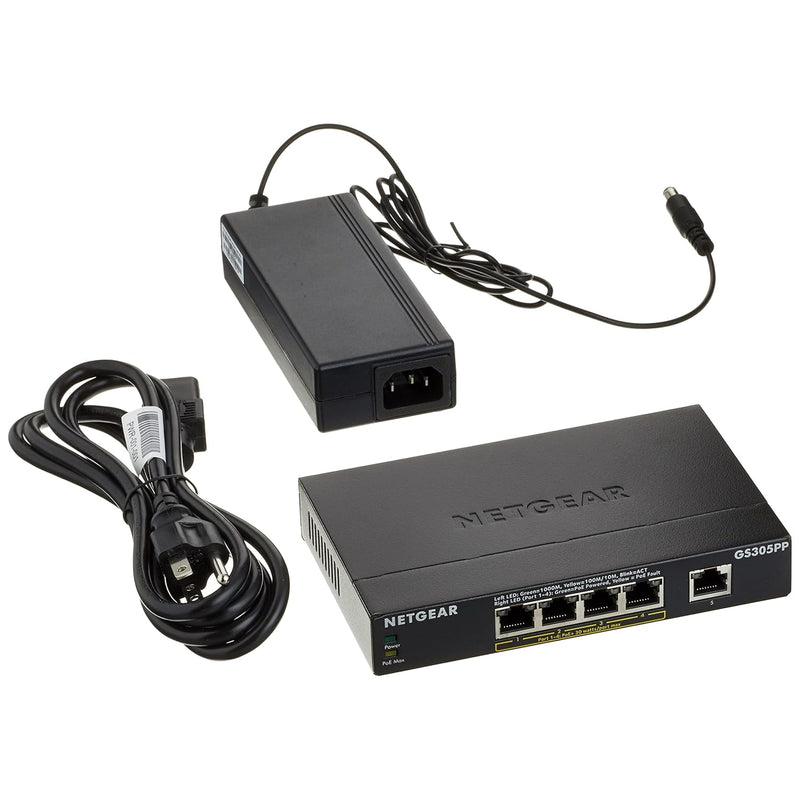 ® 5-Port Gigabit Ethernet Poe+ Unmanaged Switch (Gs305Pp)