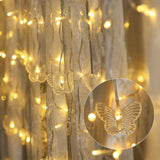Butterfly String Lights, 150 Led 20.9Ft Butterfly Curtain Lights 8 Modes Usb Power With Remote Control Butterfly Decorat