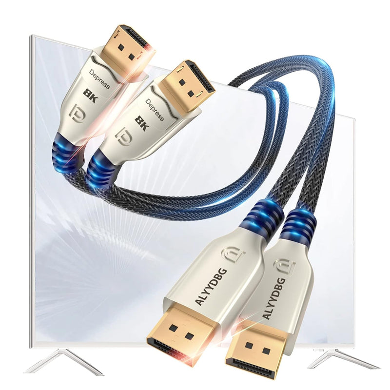 Displayport 1.4 Cable 10Ft, 32.4 Gbps Displayport Cable 1.4 Support [8K@60Hz,