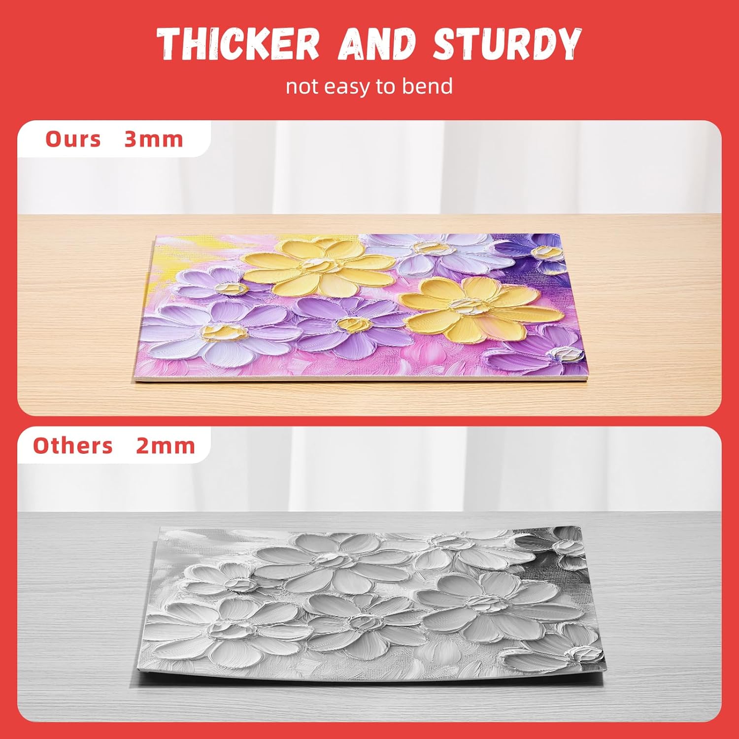 Canvas Boards For Painting 52 Pack 8 X 10 Inch Blank Flat Canvas Panels 100% Cotton Pre-Primed For Acrylic & Oil Paint, Art Supplies For Kids & Adults