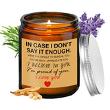 Christmas Scented Candle, Valentine'S Day Gifts For Her, Him, Funny Wedding Gifts For Men, Women, Boyfriend, Girlfriend, Husband, Wife, Birthday, Lavender Scented Candle