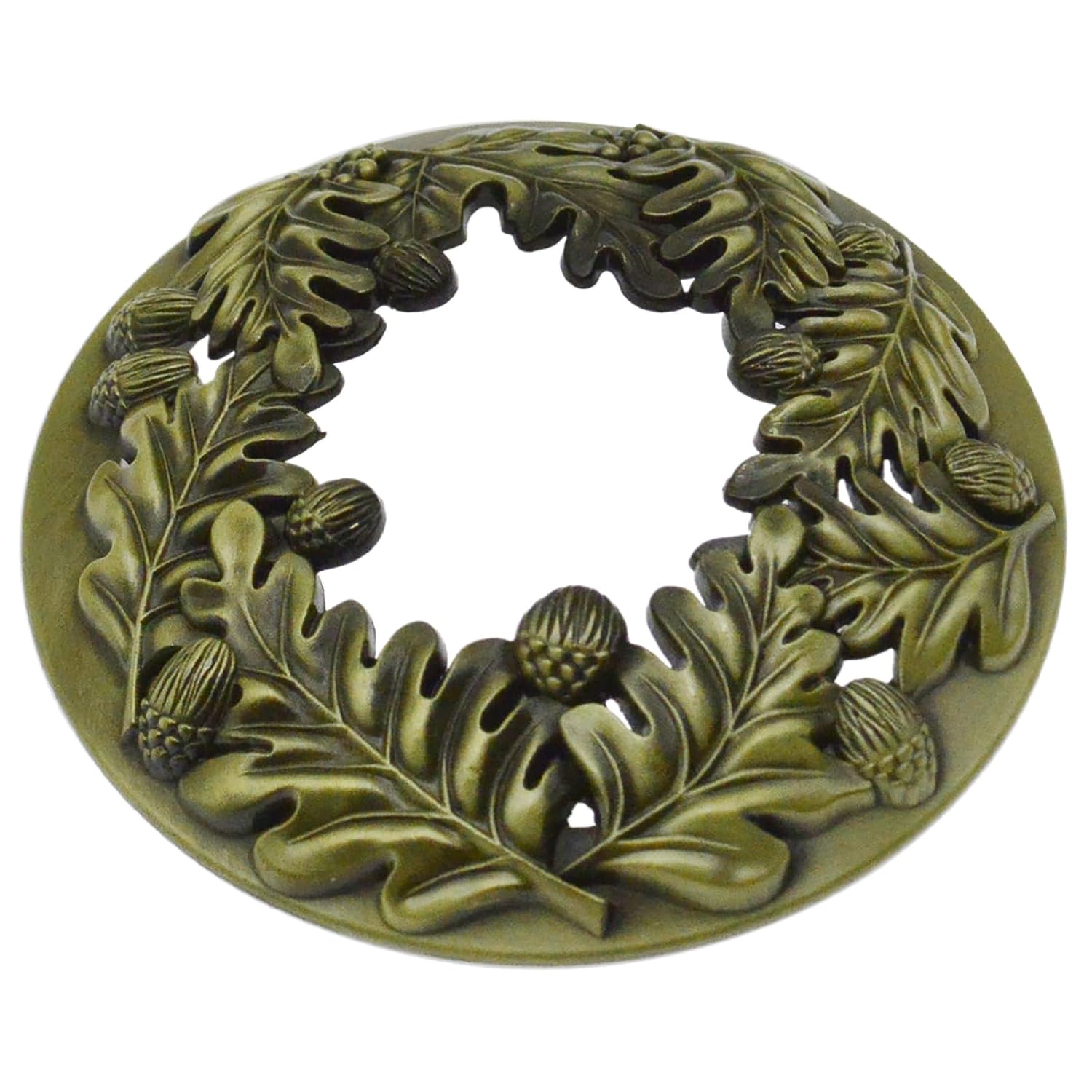 1Pcs Lid Jar Candle Topper Scented Candles Toppers Cover (Bronze)
