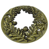 1Pcs Lid Jar Candle Topper Scented Candles Toppers Cover (Bronze)