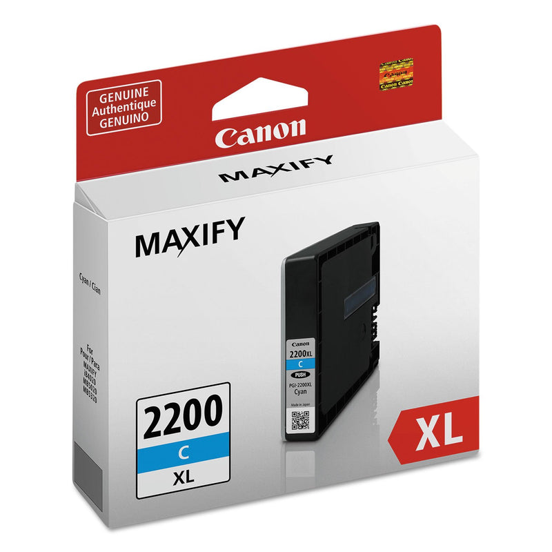 CanonInk MAXIFY PGI-2200 XL Cyan Pigment Ink Tank