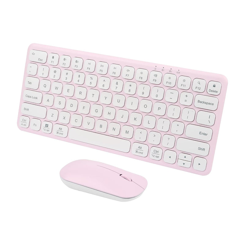 3 Mode Bluetooth Wireless Keyboard And Mouse Set, Bt/2.4G, 3 Devices Connectab