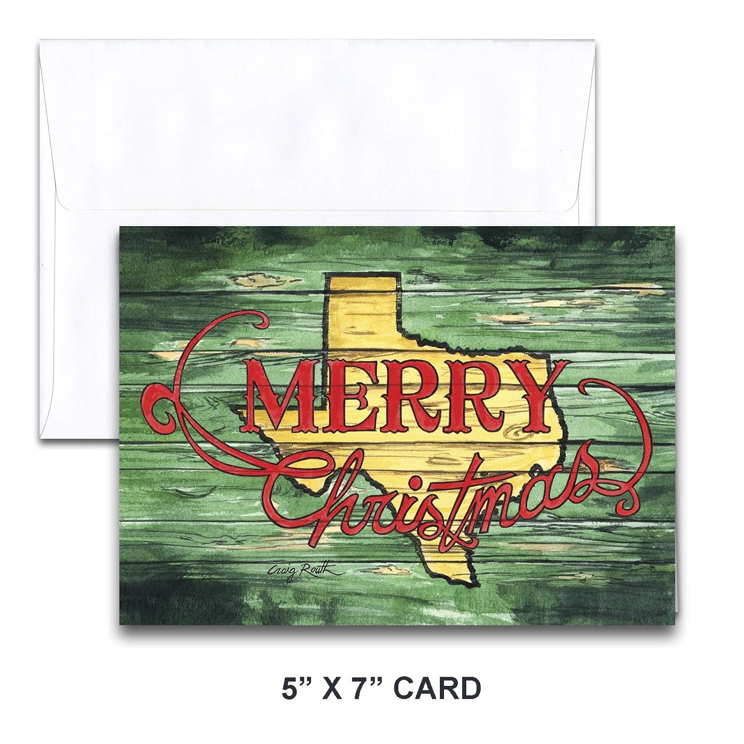 The Texas Merry Christmas Card With Recipe