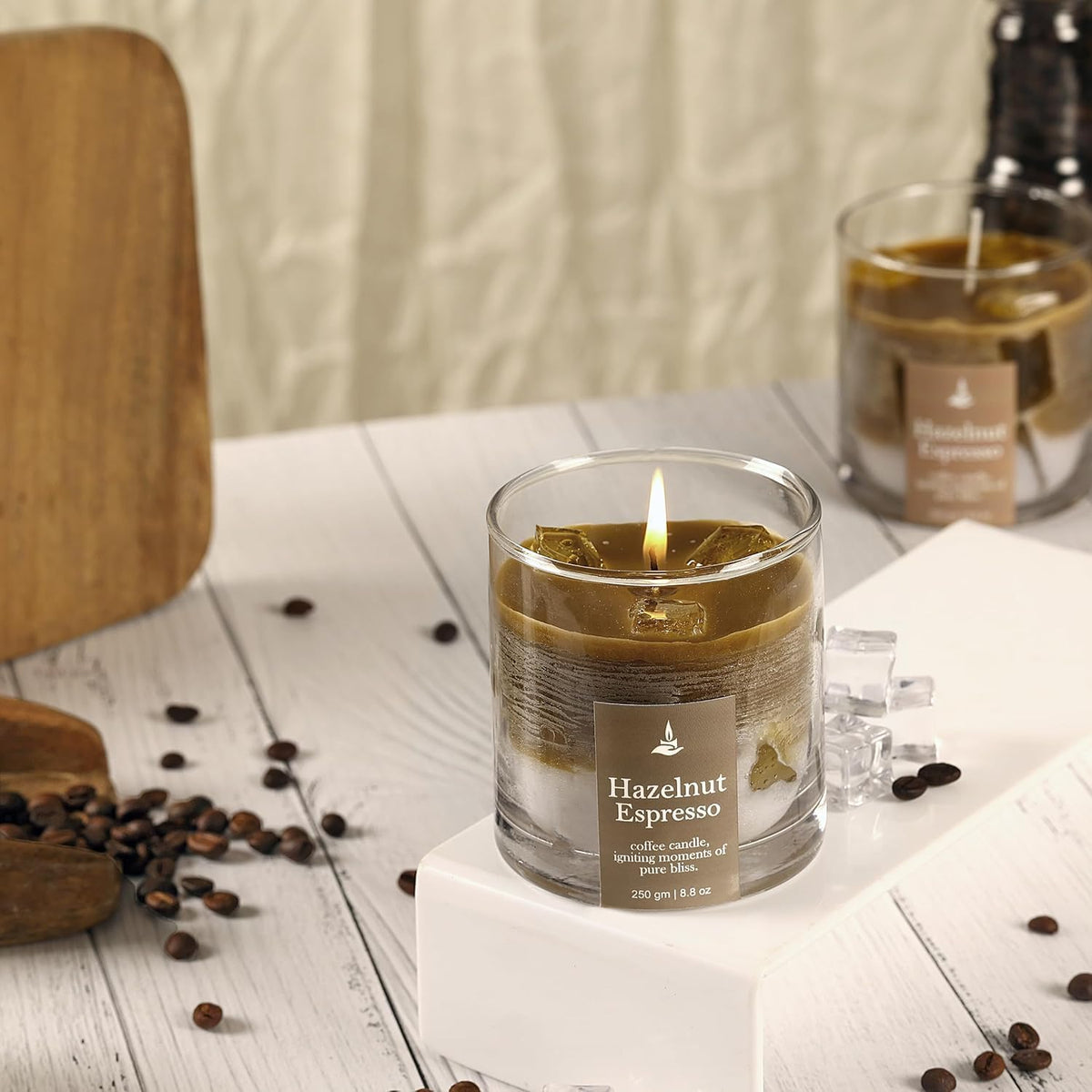 Candles- Scented Candles, Soy Candle, Aromatherapy Candle, Soy Wax Candle, Candle For Home Scented, Hazelnut Espresso Coffee Candles