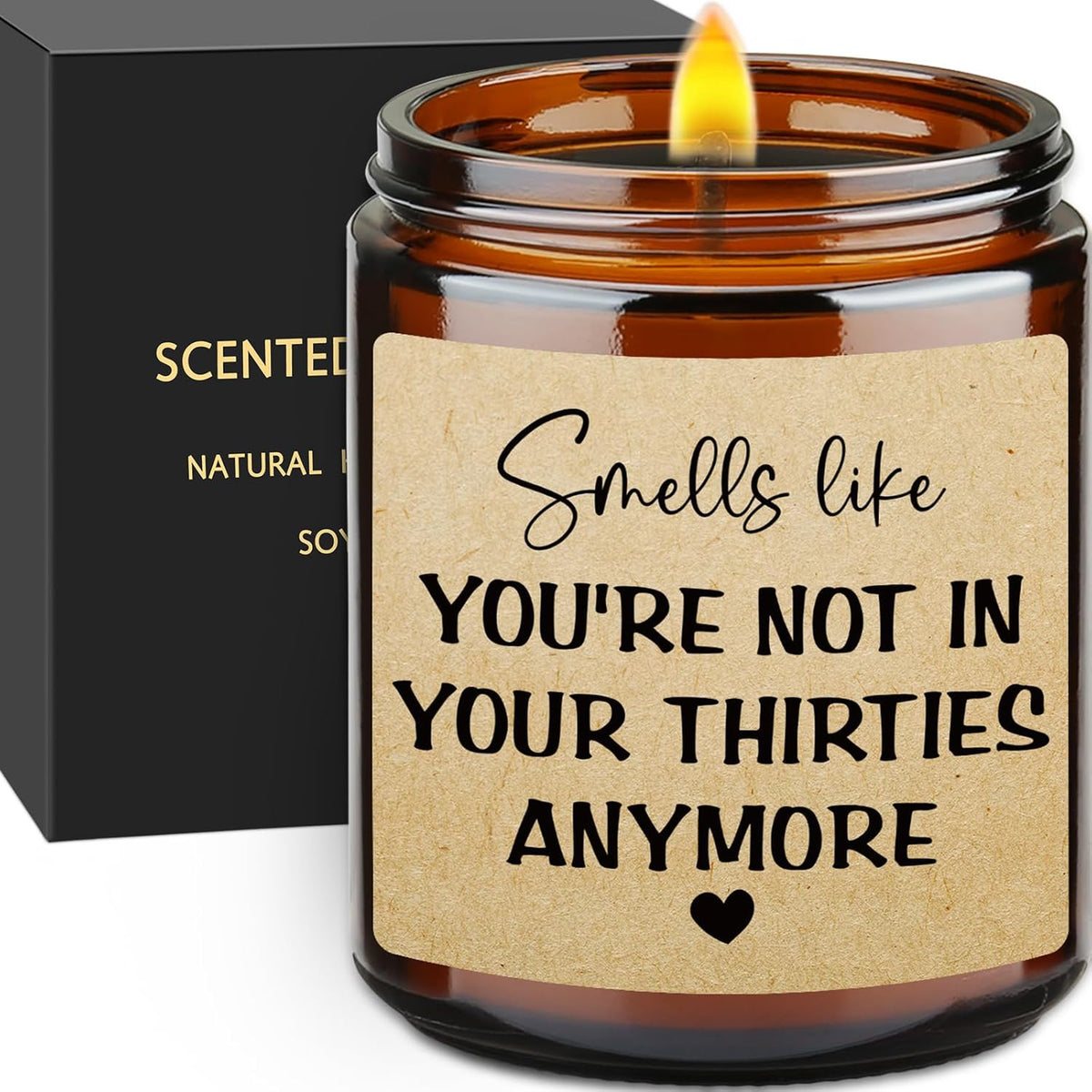 40Th Birthday Gifts For Women Men, Forty Birthday Candle, 1985 40Th Birthday Party Decorations For Daughter Son, 40 Years Old Bday For Him Her, Friend, Sister, Wife, Husband
