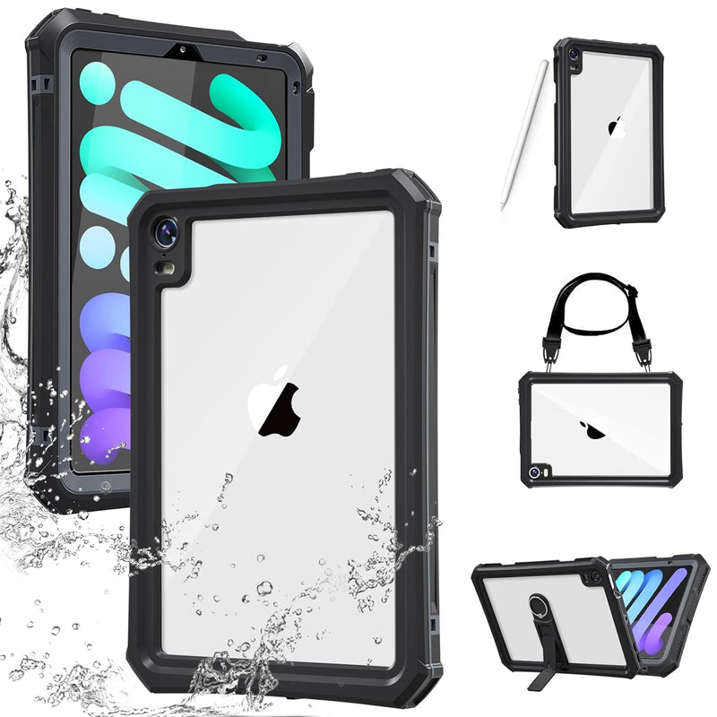 Ipad Mini 6 2021 (6Th Generation) Waterproof Case,Underwater Protective Dustpr