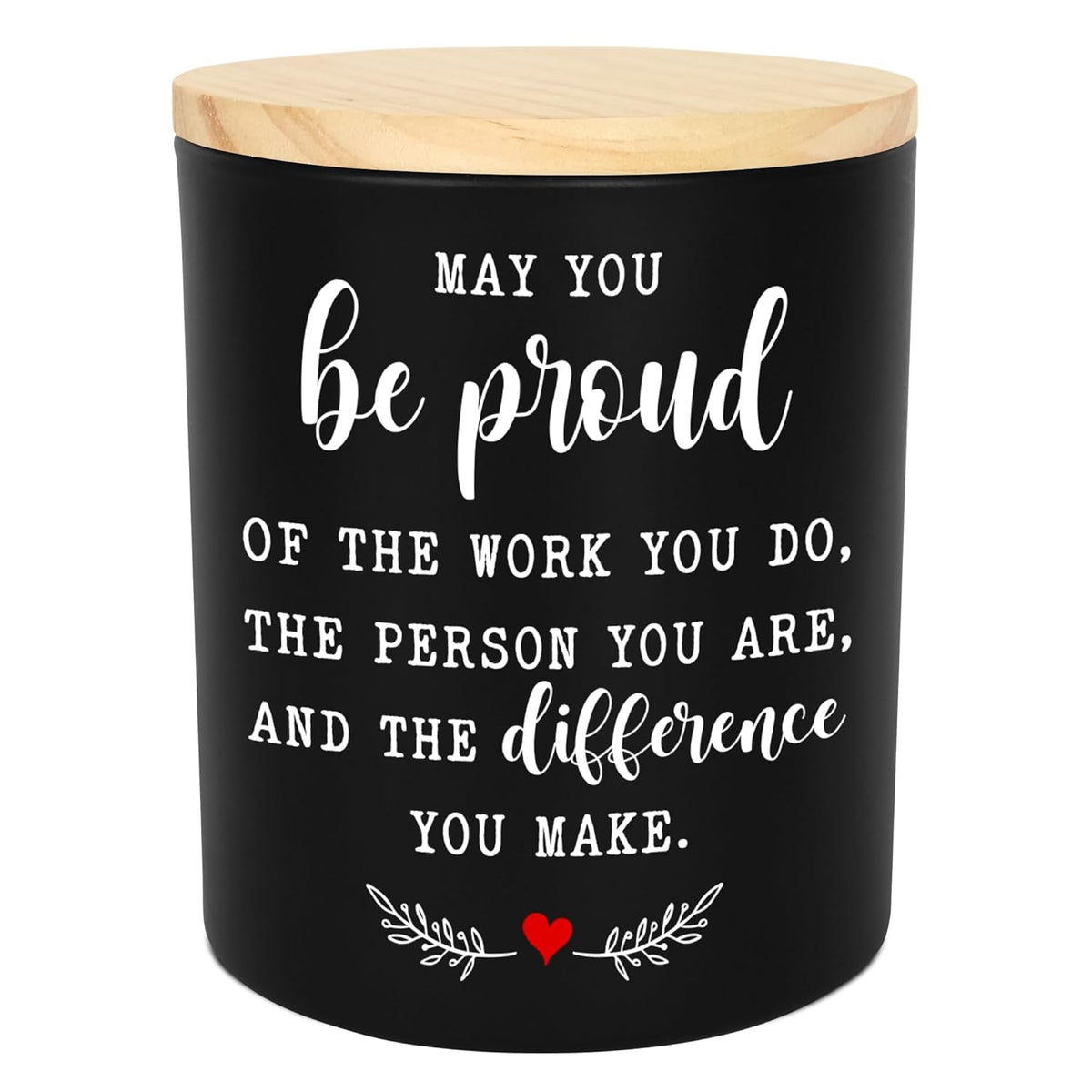 Thank You Gifts For Women Men - Be Proud Long Lasting Vanilla Lavender Candle 10Oz - Teachers Day Birthday Inspirational Appreciation Retirement Gifts For Coworkers Boss Employee Teachers Nurse
