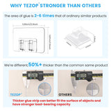 Hooks For Outdoor String Lights Clips,30Pcs Heavy Duty Adhesive Light Hooks For Hanging Christmas Light,Weather Resistant Outside Uv-Resistant Waterproof, No Tools, Clear,Outdoor Christmas Décor