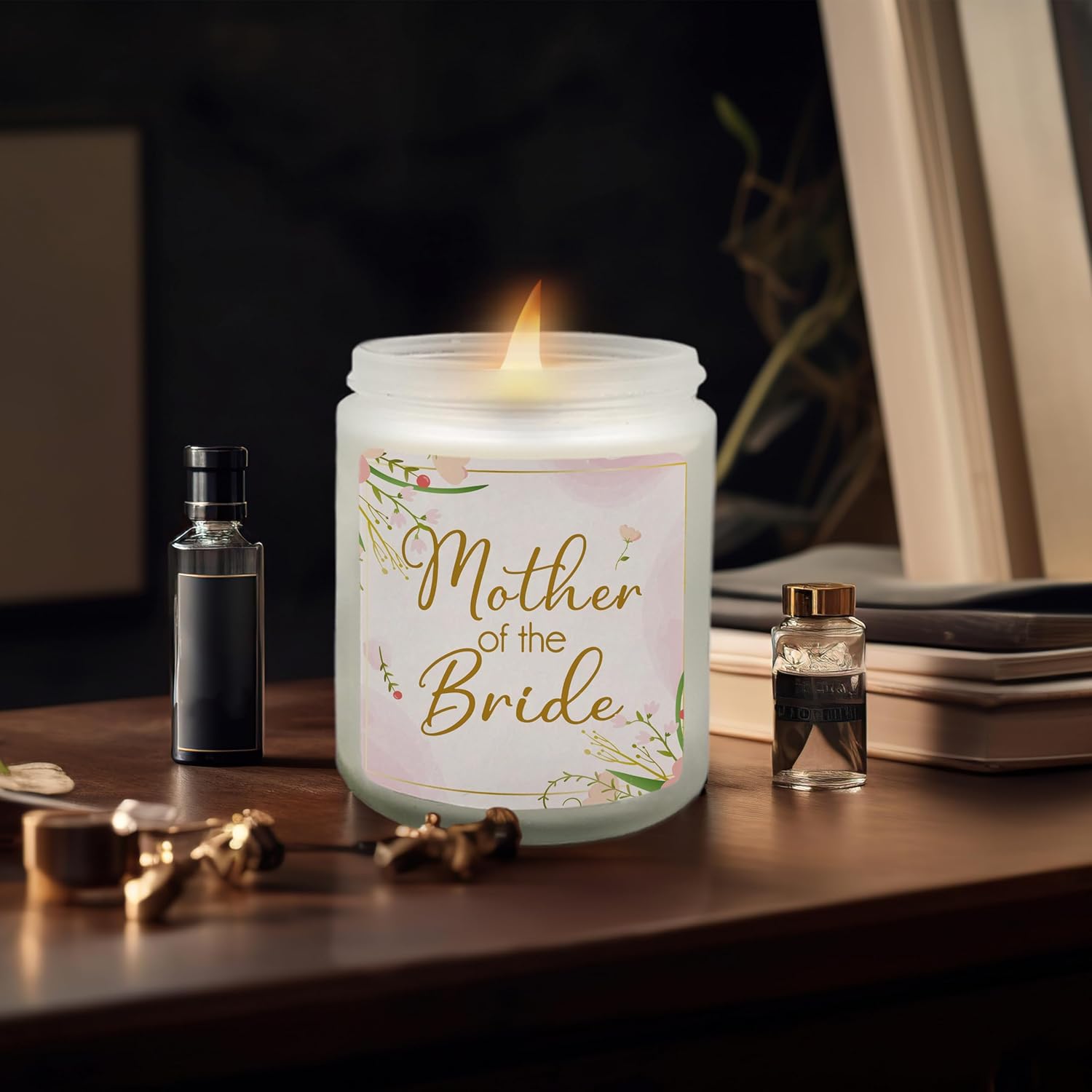 Mother Of The Bride Gifts - Lavender Scented Jar Candles For Wedding