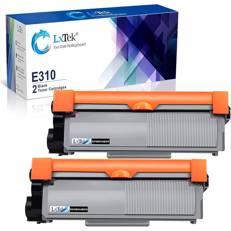 Dell E310/E515 Toner, 2-Pack High Yield Black, for E310dw/E514dw/E515dw