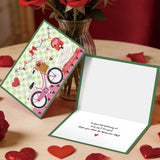 24 Pack Cute Valentine'S Day Cards With Envelopes And Stickers, Boxed Valentine Cards For Couples, Friends, Family, Kids, 8 Assorted Designs, 4X6 Inch