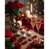 St. Patrick'S Day Green Tea Lights With Timer, Glitter Sparkly Tealights Candles Battery Operated For Holiday, Event, Halloween Decorations, Built-In 6 Hours Timing,12 Pack