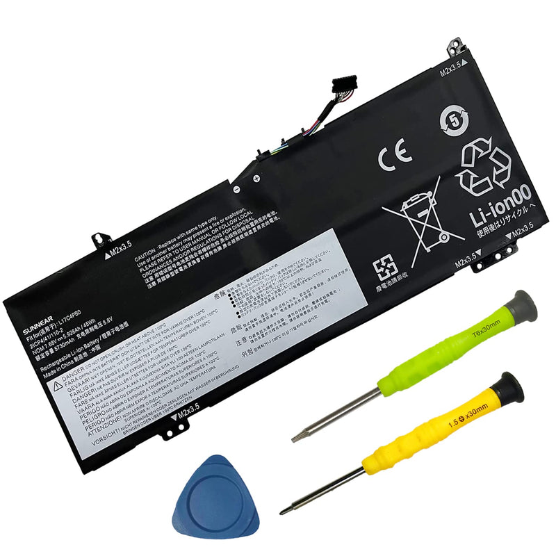 L17C4Pb0 Battery For Lenovo Flex 6-14Ikb 6-14Arr Ideapad 530S-14Arr 530S-14Ikb