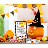 Guess How Many Candies Halloween Game - Guess How Many Candy Party Game For Adults Women 50 Candies Guessing Games Cards For Halloween Baby Shower Party Favors Supplies