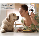 Funny Dog Mom Mothers Day Card - 4" X 6" Mother'S Day Card Gift For Dog Mom Humorous Mothers Day Greeting Card From Dog Gifts For Women