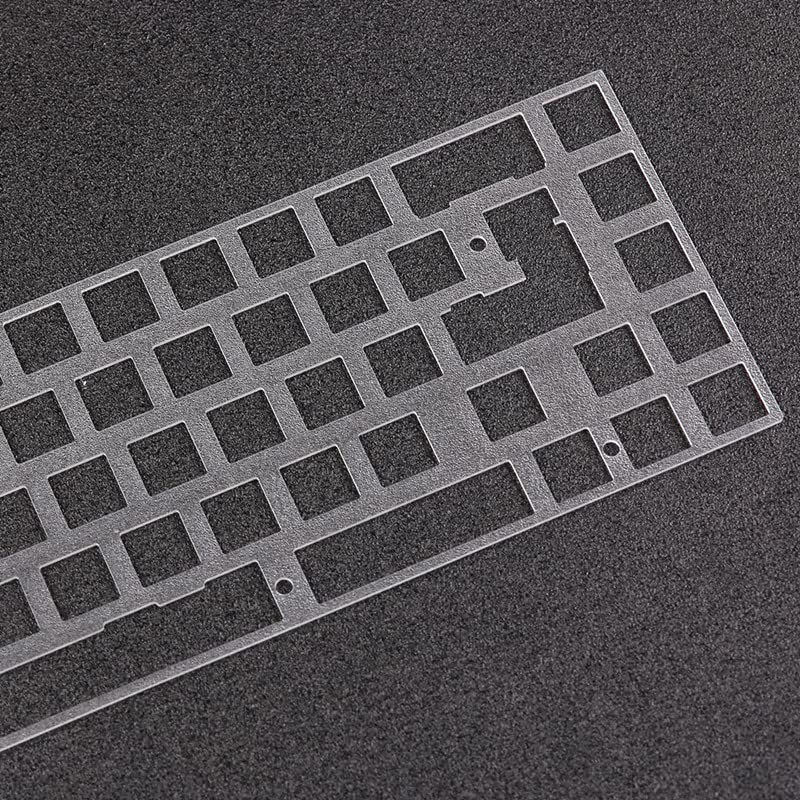 67 68 Key 65% Mechanical Keyboard Positioning Plate Polycarbonate Plate Compatible Diy For Tada68 Kbd65 Dz65 Rgb Tofu65