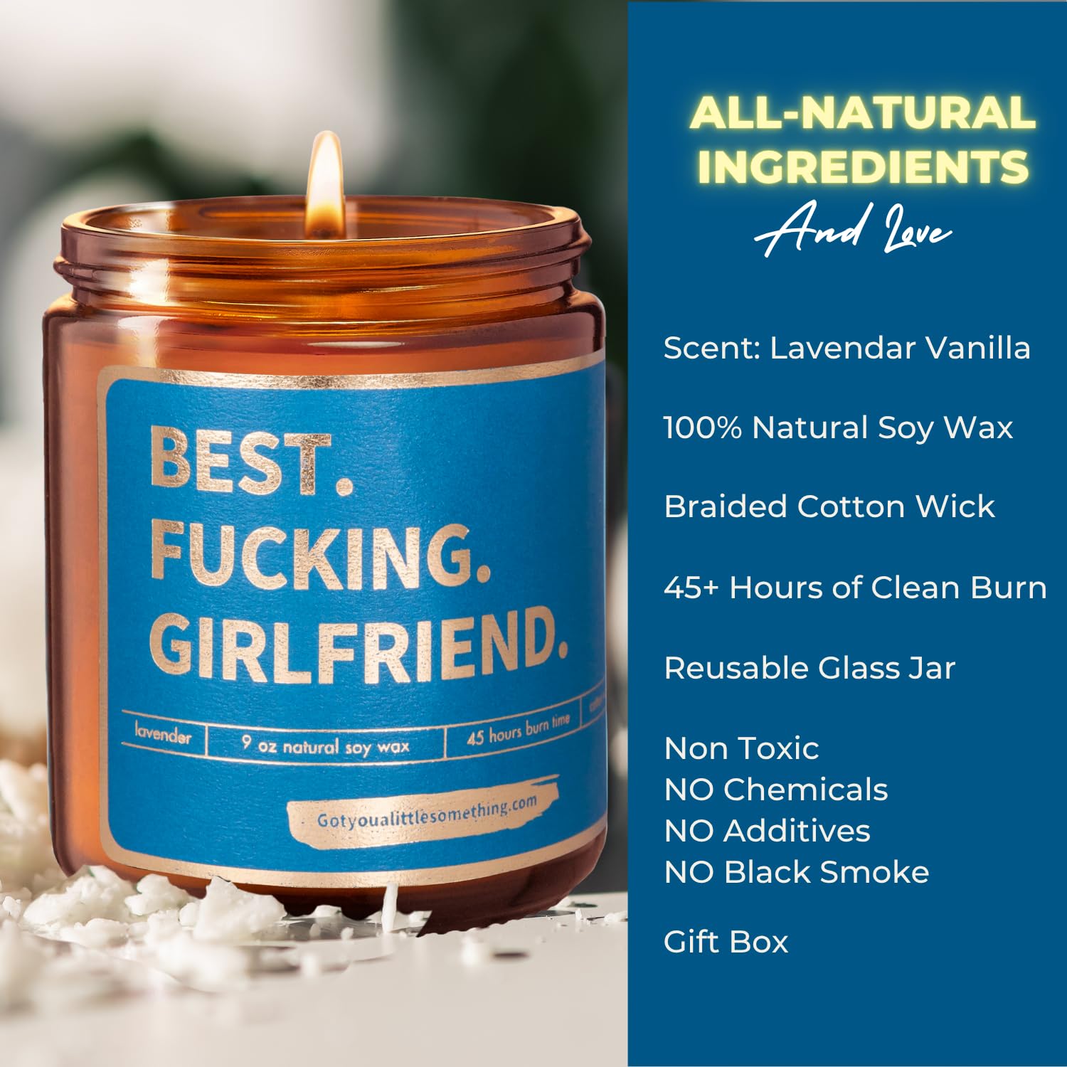 Gift For Girlfriend For Birthday, Valentines Day, Anniversary - Funny Birthday Gifts For Girlfriend | Romantic Present Idea From Boyfriend For Couples Anniversary | Valentine Day Present For Her Women