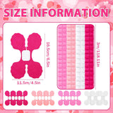 Valentines Day Garland, 12 Pack Valentines Streamers, 9.84Ft Four-Leaf Clover Hanging Banner For Valentine'S Day Wedding Baby Shower Birthday Party Decorations (Pink, White, Rose Red)