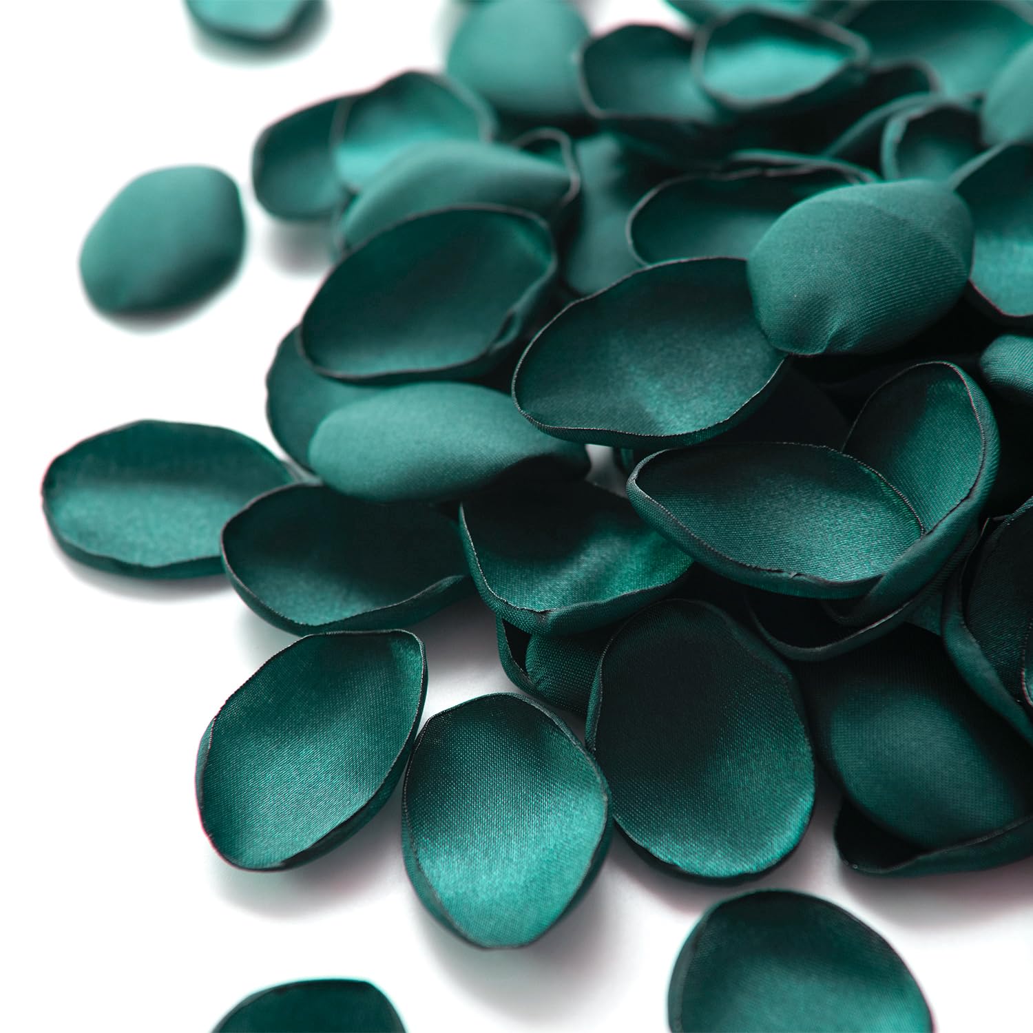 Rose Petals, Silk Flower Petals For Wedding/Aisle/Flower Girl Baskets/Table Centerpiece Décor,Etc.Dark Teal 200Pcs