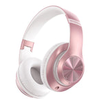 Wireless Bluetooth Headphones Over-Ear, 60H Playtime Foldable Lightweight And