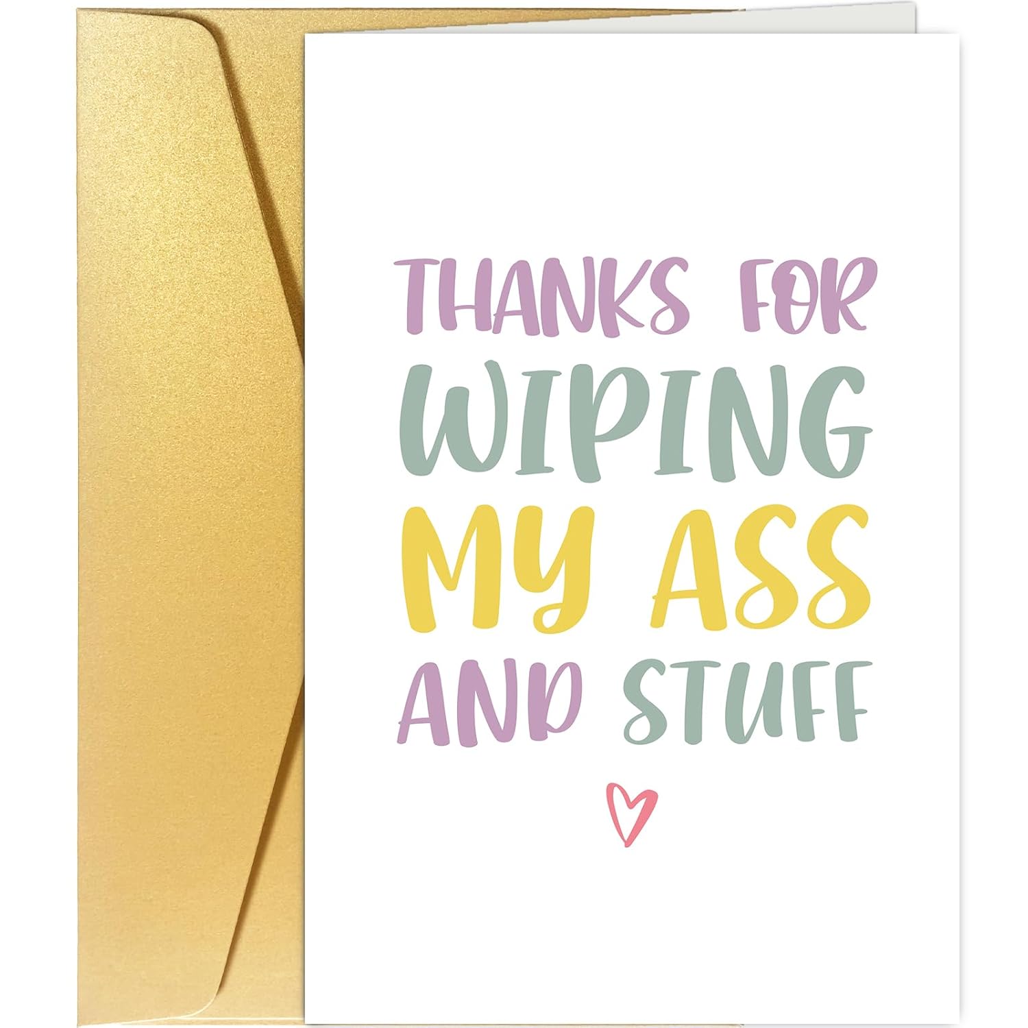 Funny Mother'S Day Card For Mom, Rude Greeting Card For Mom Dad, Mother'S Day Or Father'S Day Card From Daughter Son, New Mom Card, New Dad Card