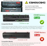 HP MU06 MU09 Replacement Laptop Battery 593553 001 593554 001