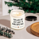 Gag Gifts For Women Candle Lavender Scented, Funny Anniversary & Birthday Gift For Her, Girlfriend, Wife, Best Friend Present, Christmas Valentines Day Mothers Day Office Gifts For Coworkers