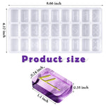 Rune Stone Resin Mold Energy Symbol Silicone Mold Diy Letter Symbol Epoxy Resin Rune Letter Casting For Halloween Party Diy Craft Making