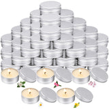 50 Pcs Wedding Scented Candles Gift Travel Tin Candle Aromatherapy Candle For Christmas Winter Baby Shower Favors Wedding Gifts(Gardenia,Camellia,Chamomile,Lemon & Sage,Cherry Blossom)