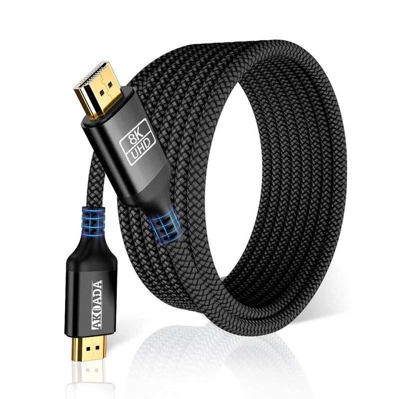 8K Hdmi Cable 16.4 Ft, 48Gbps Ultra High Speed Hdmi 2.1 Cable 8K@60Hz, 4K@120H