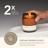 Bia Candle Co Soy Blend Candle – Creamy Coconut, Pistachio & Salted Caramel Over Vanilla & Tonka – Clean Long Burn, Lead-Free Wick – Pistachio Coconut, 7 Oz