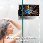 24" 1080p Smart Mirror TV, IP66 Waterproof, WiFi, Bluetooth, for Bathroom/Spa