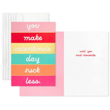 Hallmark Good Mail Pack of 2 Valentines Day Cards (Happy Valentine's Day)