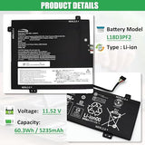 Lenovo L18M3PFA L18D3PF2 Laptop Battery Replacement for Yoga C740 15IML