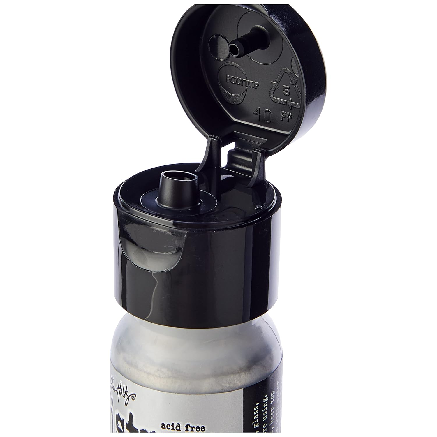 Ranger TDF52968 Distress Paint Flip Top 1oz-Brushed Pewter