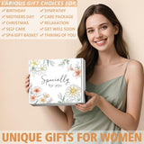 Self Care Get Well Soon Gifts Basket For Women, Birthday Gifts For Women Spa Care Package, Thinking Of You Inspirational Sympathy Gift Basket, Unique Valentine'S Day Gift For Her Wife Girlfriend Mom