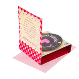 My Favorite Record Player Pop Up Card, 6.5 Inches 3D Greeting Card, “You’Re My Favorite” Vinyl Message, Romantic Gift For Valentine, Anniversary, Birthday, Includes Envelope & Message Note