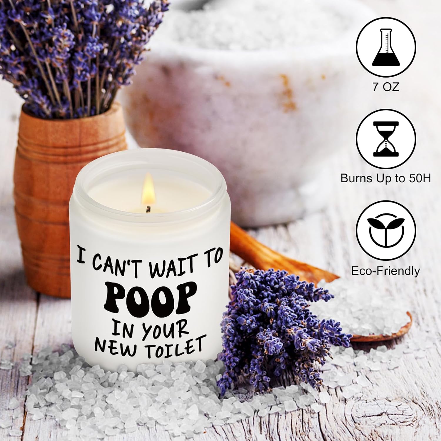 Housewarming Gifts For New Home, Gifts For New Apartment, Moving Away Gift Ideas, Lavender Scented Candles With Funny Sayings, House Warming Gift For New Place Apartment - House Warming Party Decor
