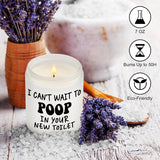 Housewarming Gifts For New Home, Gifts For New Apartment, Moving Away Gift Ideas, Lavender Scented Candles With Funny Sayings, House Warming Gift For New Place Apartment - House Warming Party Decor