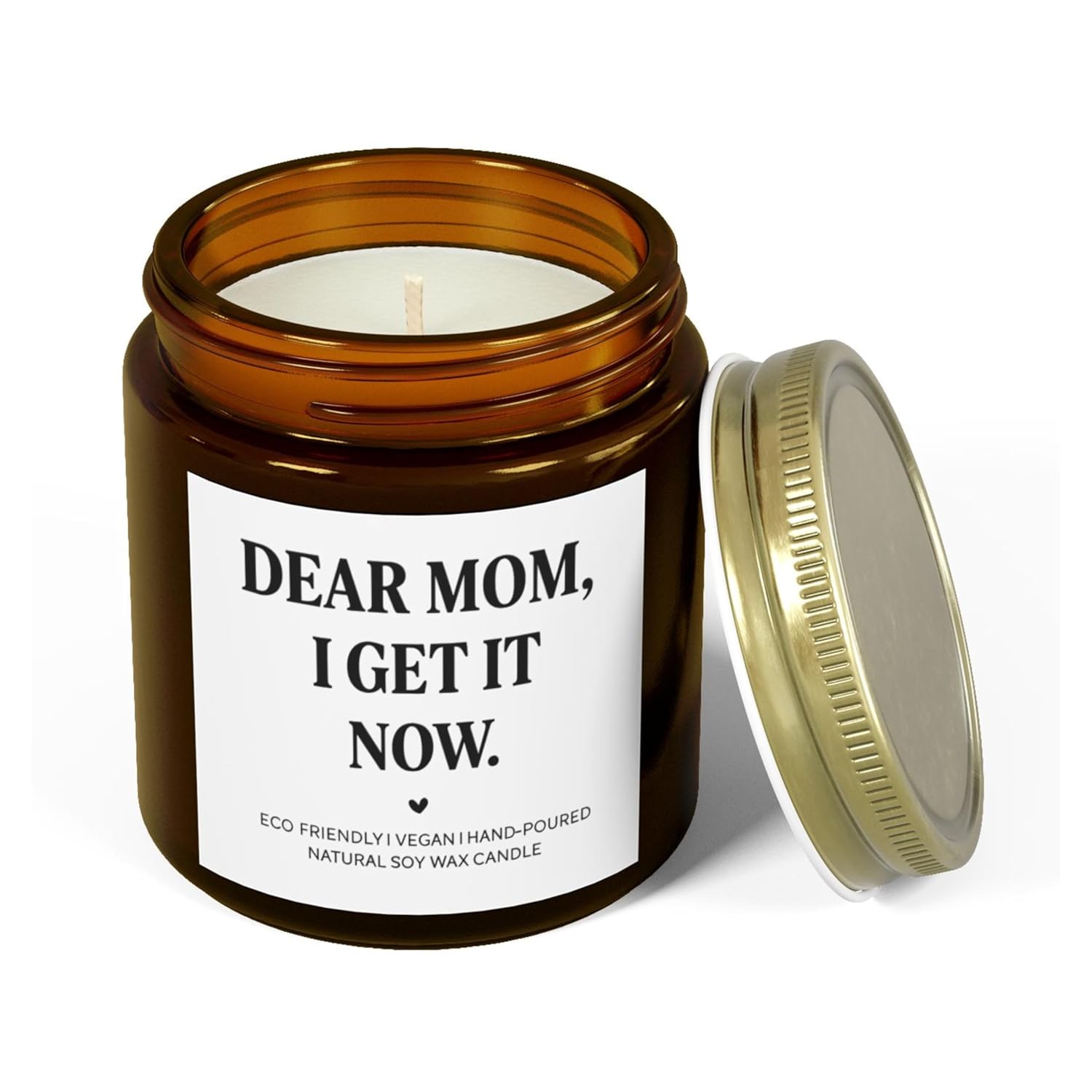 -9Oz Vanilla Scented Funny Mother'S Day Gift For Mom, Daughter To Mother Appreciation Candle, Hand-Poured Eco-Friendly Vegan Candle, Relaxing Gift For Women