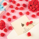 576Pcs Mini Valentine'S Day Fake Rose Flower Heads, Small Artificial Roses For Diy Wedding, Flowers Accessories For Hair Clips Headbands Dress