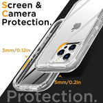 iPhone 16 Pro Max Case, 3-Layer, Anti-Yellow, Military-Grade, Shockproof