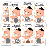 Baby Shower Games 38 Raffle Cards, Decorations, Dirty Diaper Scratch Off Game, Baby Shower Activity And Idea, Fun And Easy To Play