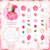 8 Pcs Artificial Flowers Hanging Decorations,Pink Hanging Flowers Garland With Hooks Spring Party Decorations For Wedding Party Background Birthday Baby Shower Home Birthday Decorations