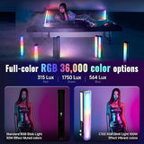 100W RGB Stick Light LED Video Light Wand App Control Handheld Tube Light for Photography
