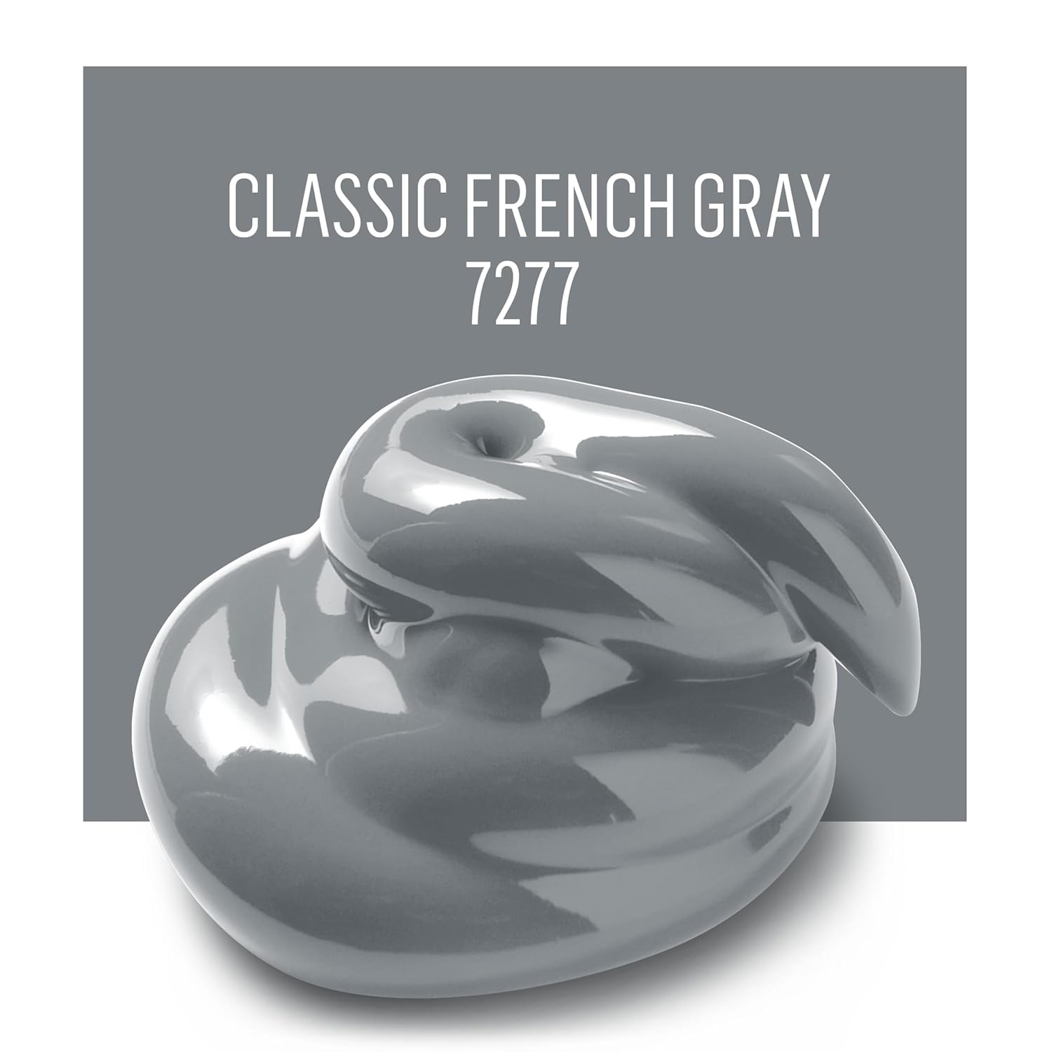 FolkArt Multi-Surface Satin Acrylic Paint, 2oz, Classic French Gray