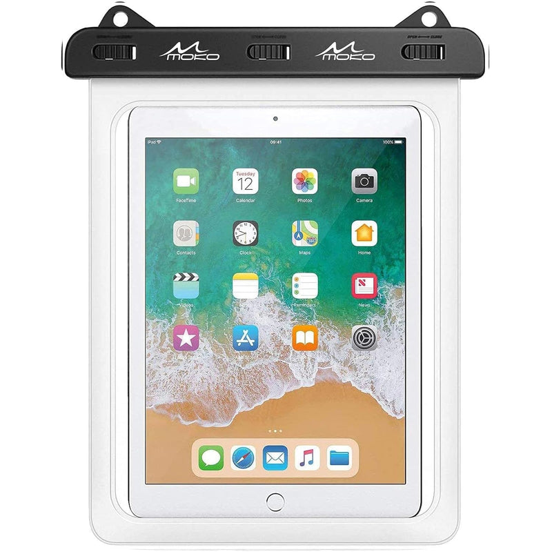 MoKo Waterproof Tablet Case, Tablet Pouch Dry Bag Compatible with iPad 10th, i